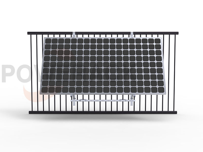 What is the purpose of solar balcony system