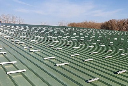 Easy Installation of Color Steel Tile Metal Roof Solar Mini Rails