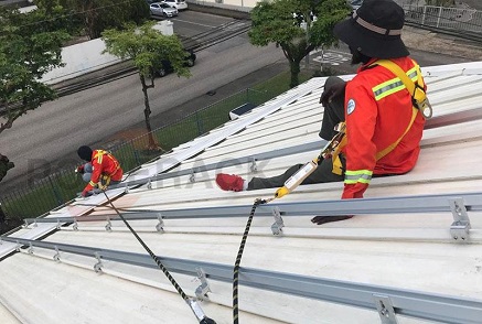 Solar Bracket Mounting Solutions-Color Steel Tile Roofs Project